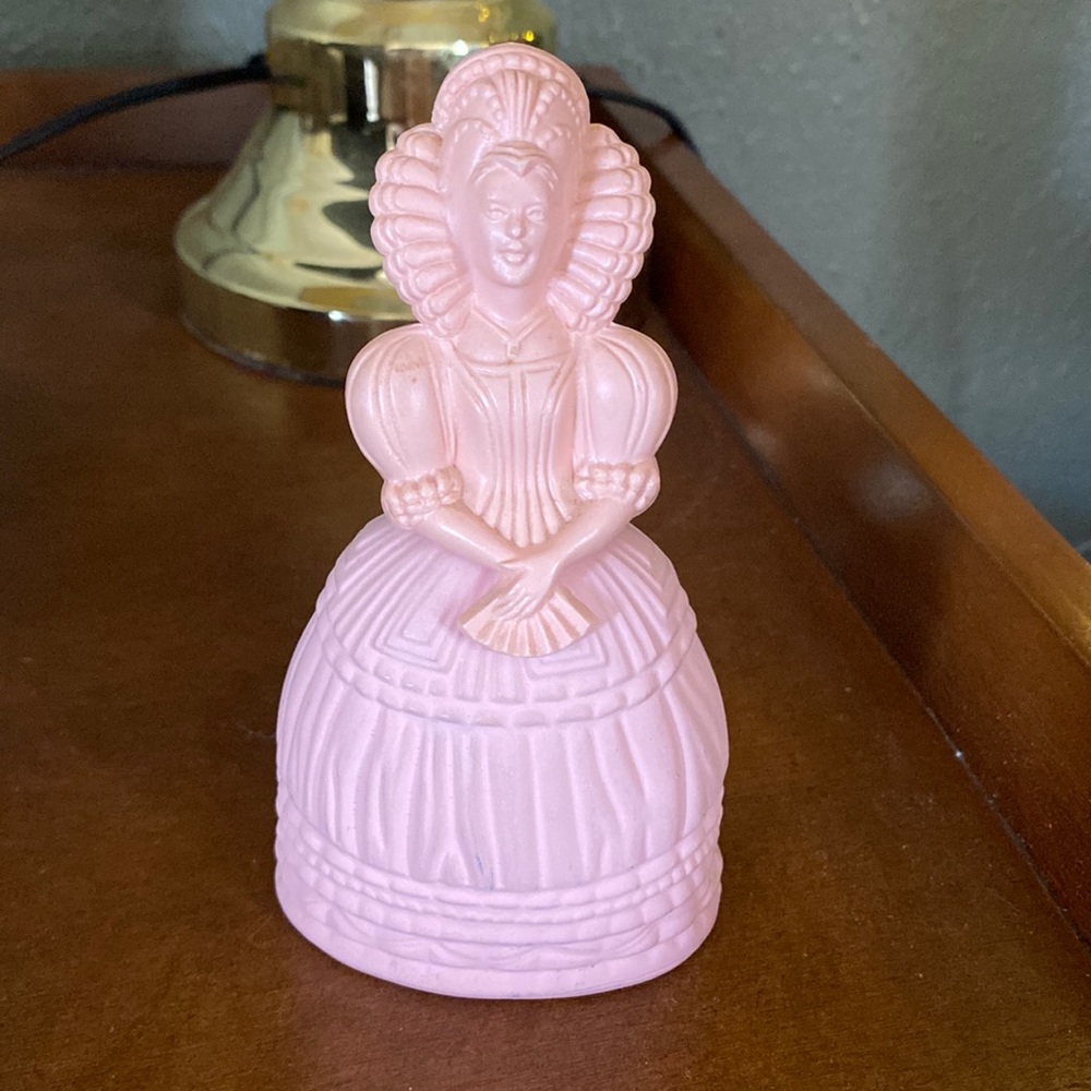 Vintage/Antique AVON perfume bottle - Victorian figurine.